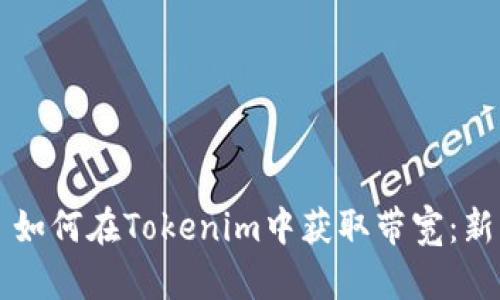 ### 如何在Tokenim中获取带宽：新手指南