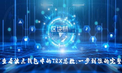 如何查看波点钱包中的TRX总数：一步到位的完整指南