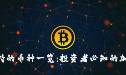 Tokenim支持的币种一览：投资者必知的加密货币选择