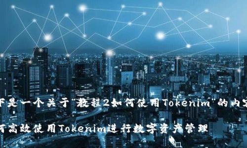 当然可以！以下是一个关于“教程2如何使用Tokenim”的内容提纲和建议。

完整指南：如何高效使用Tokenim进行数字资产管理