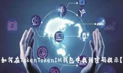 如何在TokenTokenIM钱包中找到密码提示？