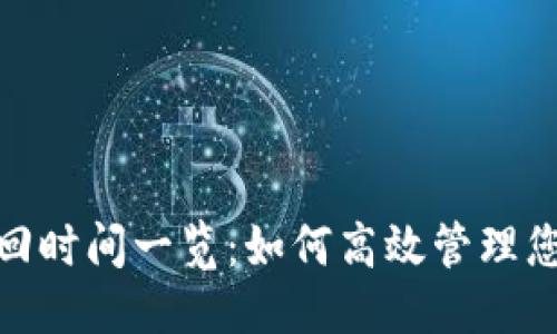 返回结果

TokenIM赎回时间一览：如何高效管理您的数字资产