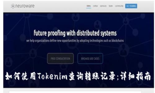 如何使用Tokenim查询转账记录：详细指南