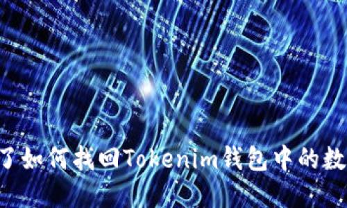 手机掉了如何找回Tokenim钱包中的数字资产？