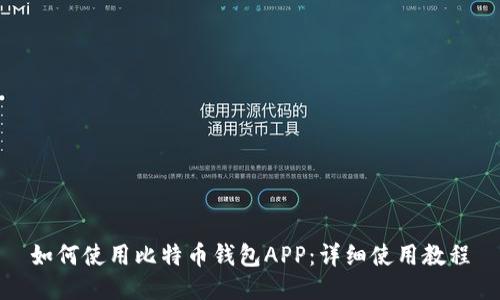 如何使用比特币钱包APP：详细使用教程