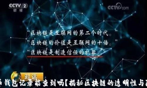 
比特币钱包记录能查到吗？揭秘区块链的透明性与隐私性