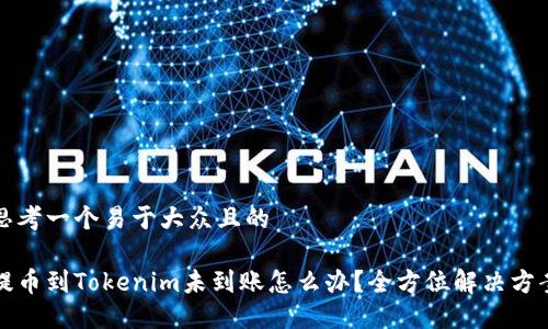 思考一个易于大众且的

提币到Tokenim未到账怎么办？全方位解决方案