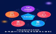 如何在SOL幻影钱包中切换中文语言？
