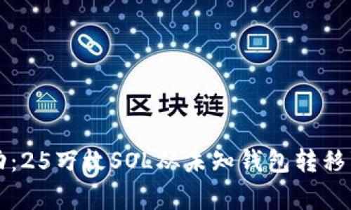 暗潮涌动：25万枚SOL从未知钱包转移事件解析