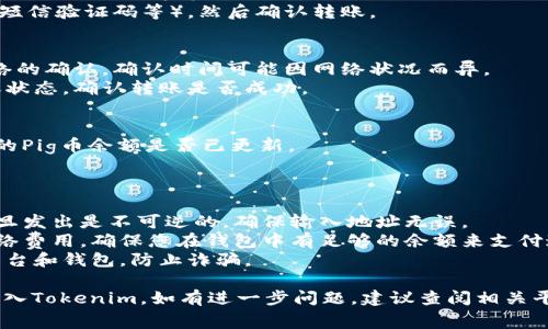 将Pig币转入Tokenim的过程可能涉及多个步骤和注意事项。以下是一个大致的操作流程，供您参考：

### 操作流程

1. **注册和登录**
   - 首先，确保您拥有Tokenim的账户。如果没有，您需要访问Tokenim的官方网站，进行注册并完成身份验证。
   - 注册完成后，使用您的账户信息登录Tokenim。

2. **获取Pig币的钱包地址**
   - 登录Tokenim后，找到您在Tokenim上的Pig币钱包地址。通常，您可以在“资产”或“钱包”页面找到。
   - 复制该地址，以备后用。

3. **访问您的Pig币钱包**
   - 登录到您存储Pig币的钱包（如个人数字钱包、交易所等）。
   - 找到转账或提币的功能。

4. **进行转账**
   - 在转账页面，粘贴您之前复制的Tokenim Pig币钱包地址。
   - 输入您希望转移的Pig币数量。
   - 确保您检查了转账地址和金额的准确性，以防止资金损失。
   - 完成相关的安全验证（如输入密码、短信验证码等），然后确认转账。

5. **等待转账确认**
   - 转账提交后，您需要等待区块链网络的确认。确认时间可能因网络状况而异。
   - 您可以通过区块链浏览器查看转账状态，确认转账是否成功。

6. **检查Tokenim账户**
   - 转账完成后，返回Tokenim，检查您的Pig币余额是否已更新。

### 注意事项

- **确保地址正确**：加密货币的转账一旦发出是不可逆的，确保输入地址无误。
- **网络费用**：了解转账可能涉及的网络费用，确保您在钱包中有足够的余额来支付这些费用。
- **安全性**：确保使用正规的、官方的平台和钱包，防止诈骗。

通过上述步骤，您应该能够成功将Pig币转入Tokenim。如有进一步问题，建议查阅相关平台的帮助文档或联系客服获得更多支持。