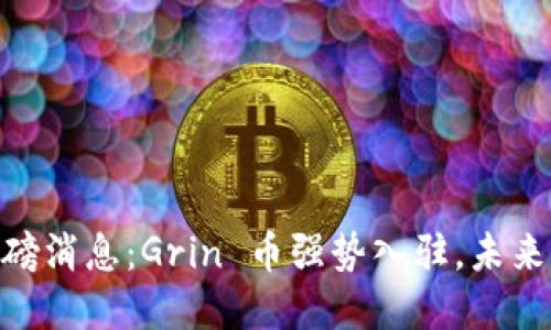 Tokenim 重磅消息：Grin 币强势入驻，未来会如何发展？