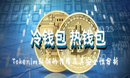 Tokenim私钥的作用及其安全性分析